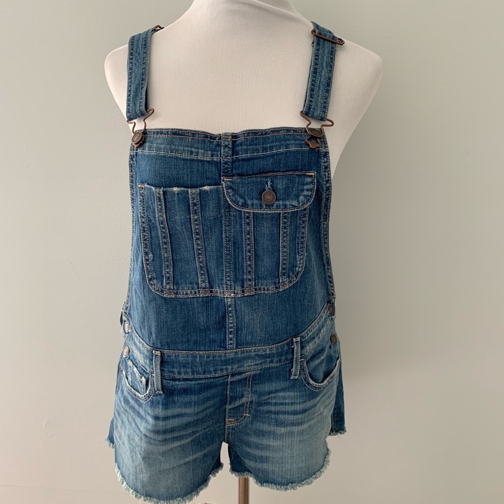 A & F denim short overalls - Picture 5 of 9
